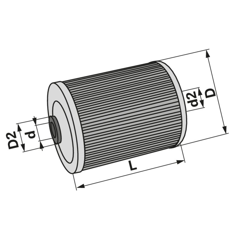 Cartuccia di sicurezza del filtro dell'aria