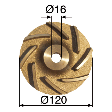 Laufrad Wasserpumpe zu Steyr