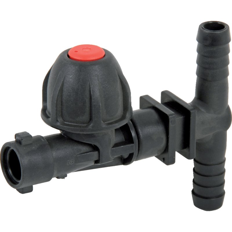 Düsenhalter einfach, Multijet, 2 x Schlauch 19 mm