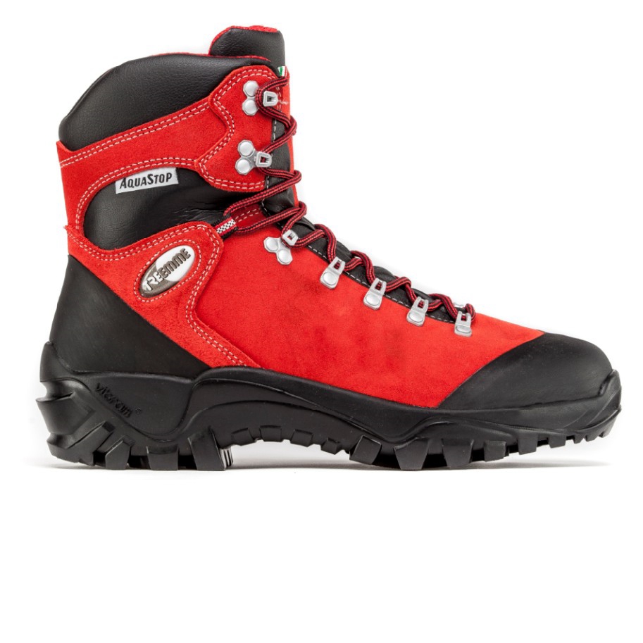 Treemme scarpone antitaglio Trekking rosso TG.44
