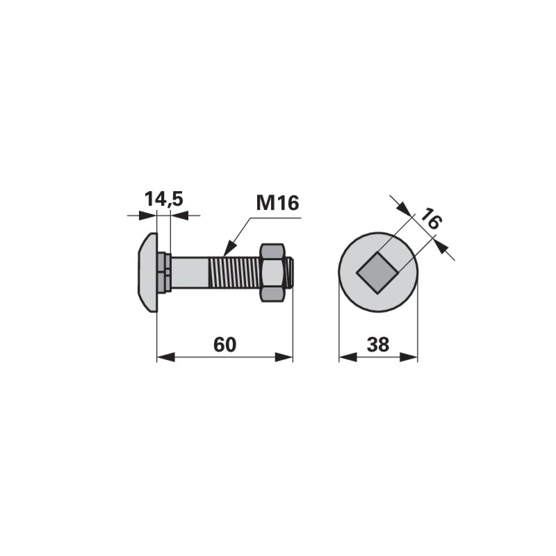 Pflugkörperschraube