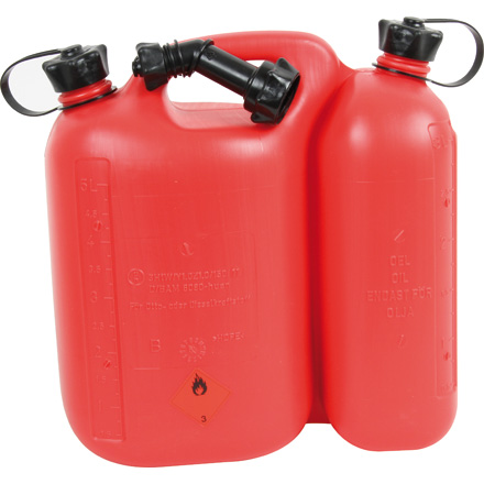Doppelkanister 5,0 Liter und 2,5 Liter mit Ausgießer
