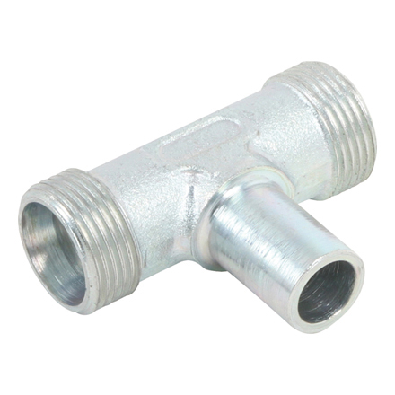 Einstellbare T-Verschraubung ETS 10L Schaft