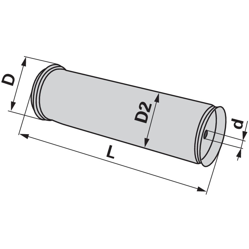 Cartuccia di sicurezza del filtro dell'aria