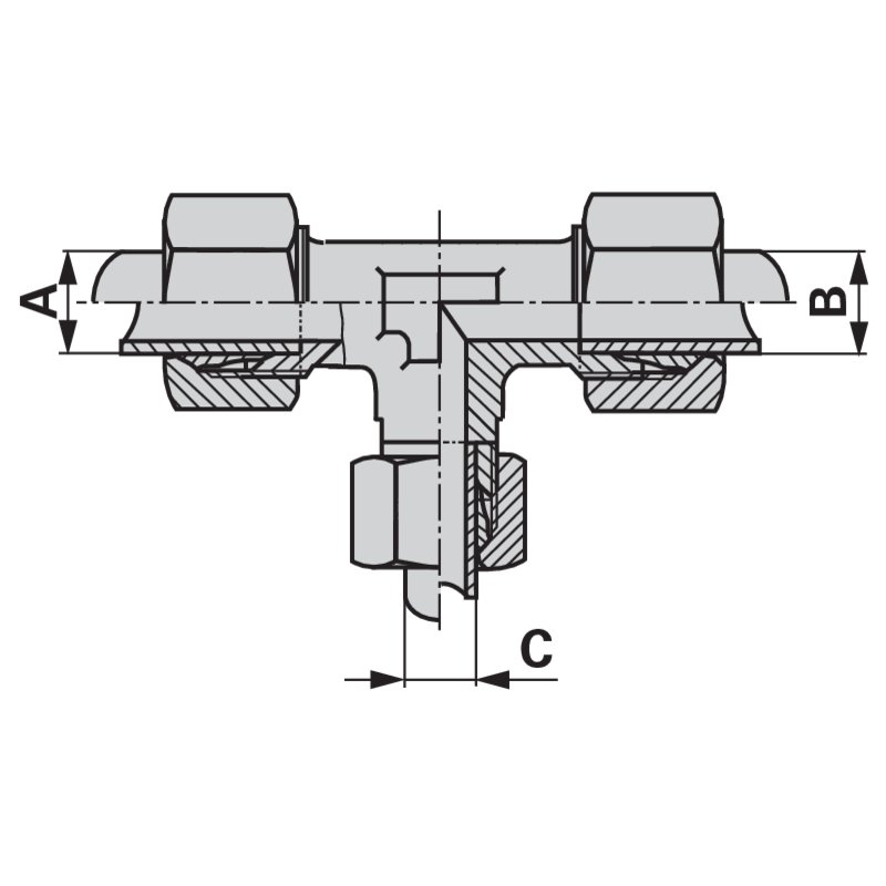 T-Reduzierverschraubung
