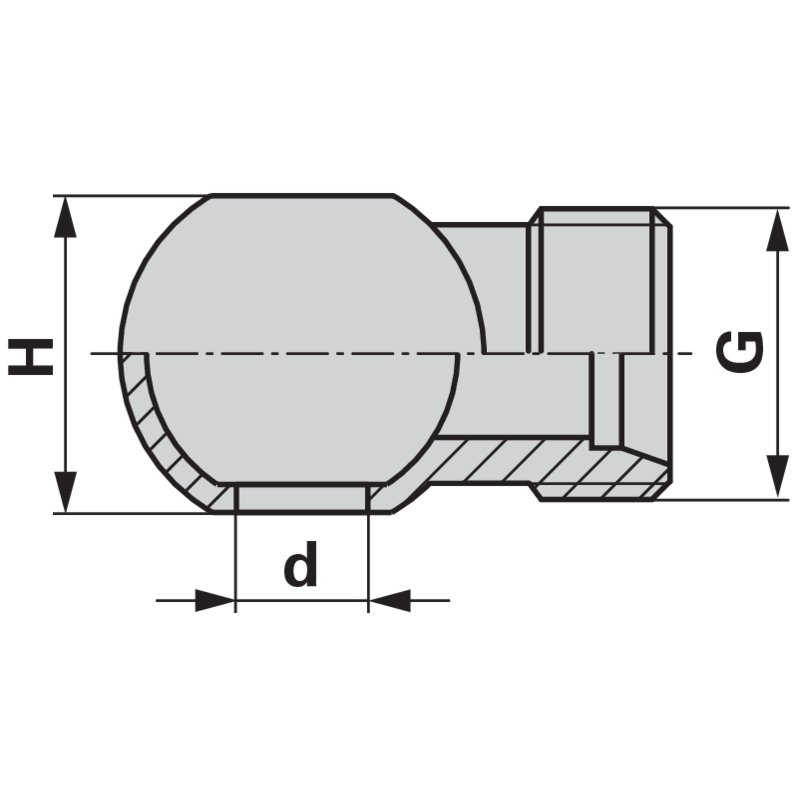 Ringkegelstück 1/2'-15L