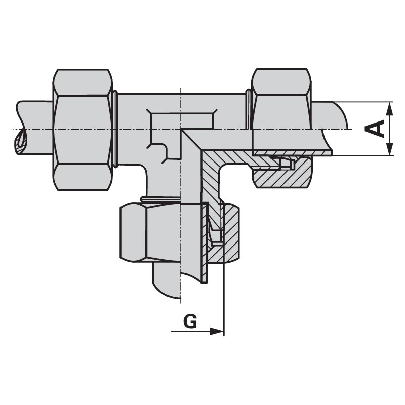 T-Verschraubung TS 18L