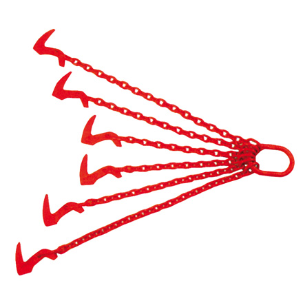 Streifzottel mit 4 Haken 8mm BSK8