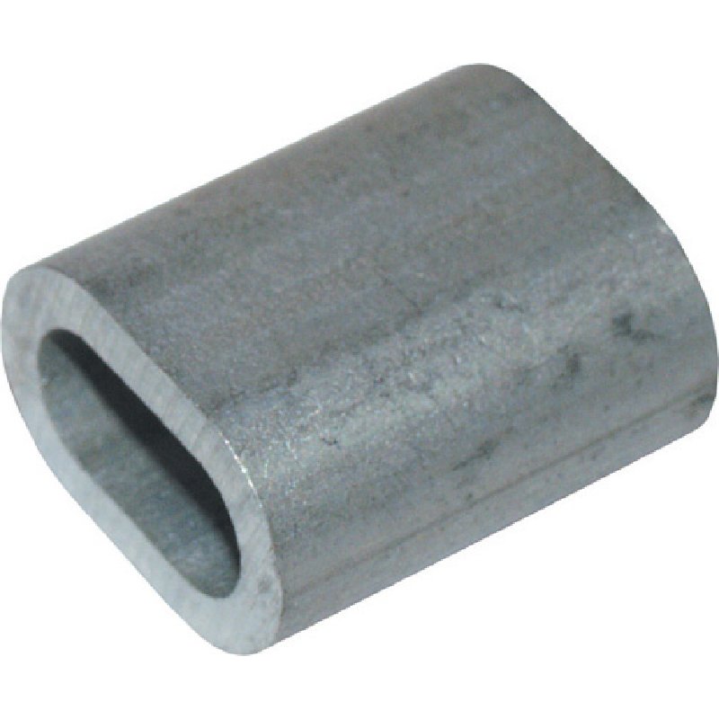 Pressklemme Dm 10,9 x 21,8 mm aus Aluminium, DIN3093 / EN13411-3