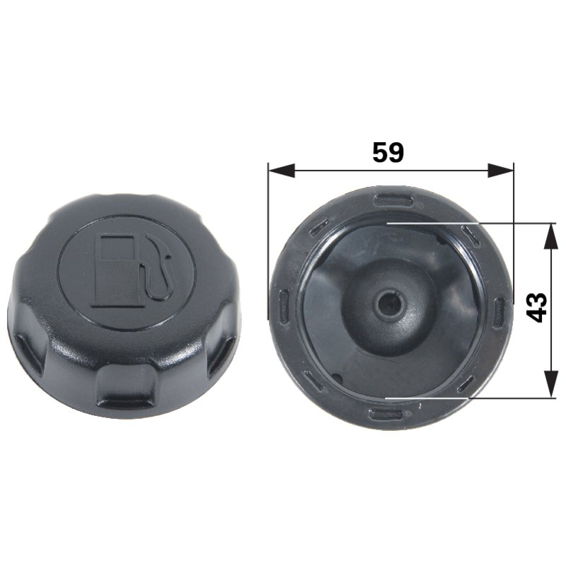 Tankdeckel AD. 59mm Honda