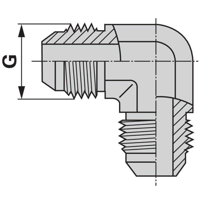 Winkelverschraubung 90° 1/2