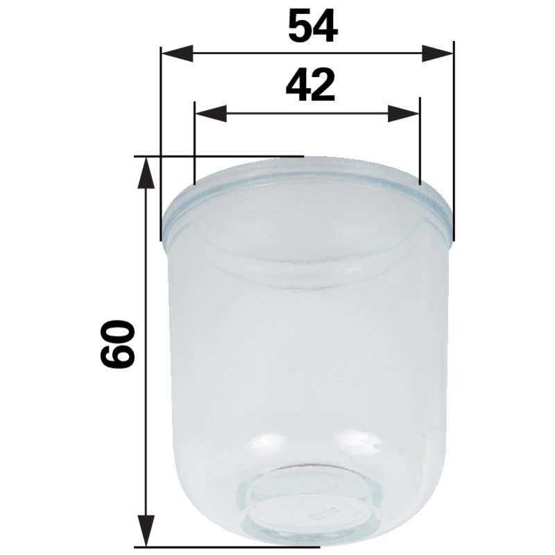 Schauglas für Vorfilter