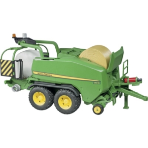 Combinazione di pressa e avvolgitrice John Deere C441R giocattolo 02032 - Bruder