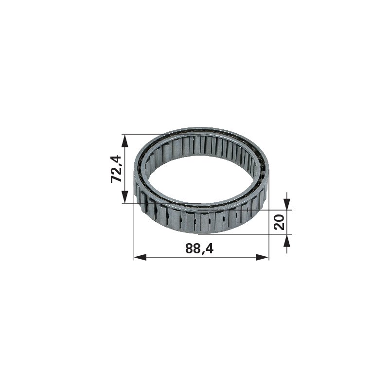 Klemmstelzenfreilauf