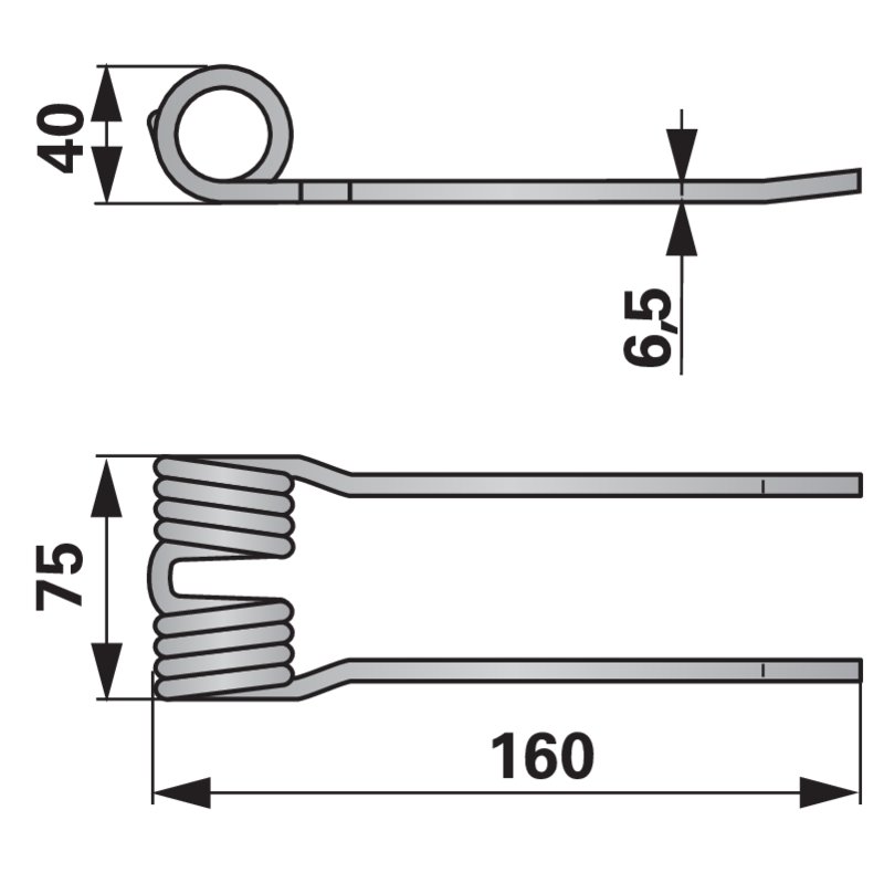 Pick-Up Zinke außen