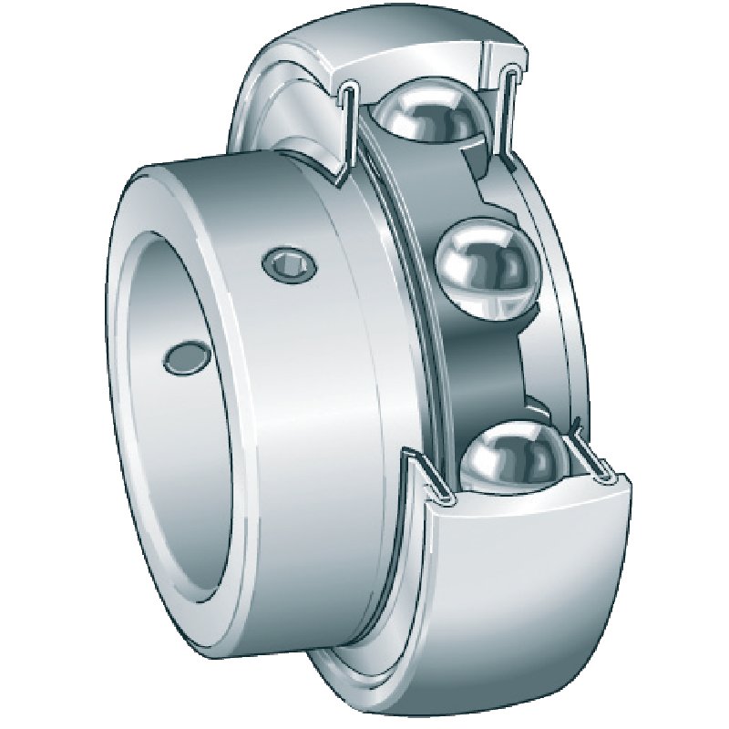 Cuscinetto a sfere con inserto radiale
