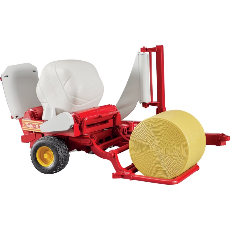 Avvolgitrice con balle rotonde giocattolo 02122 - Bruder