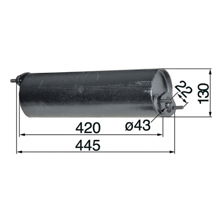 Auspufftopf anstelle von Fendt H135206101010