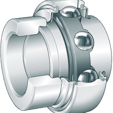 INA Cuscinetto di serraggio GE45-KRR-B, con anello di serraggio ecentrico