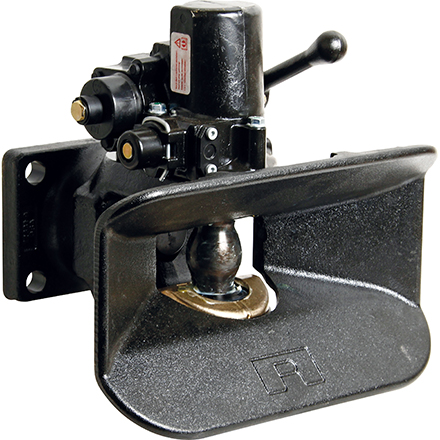 Gancio traino con flangia automatico 48,7