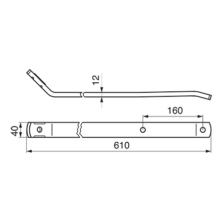 Zinkenarm anstelle von Kuhn 58711800