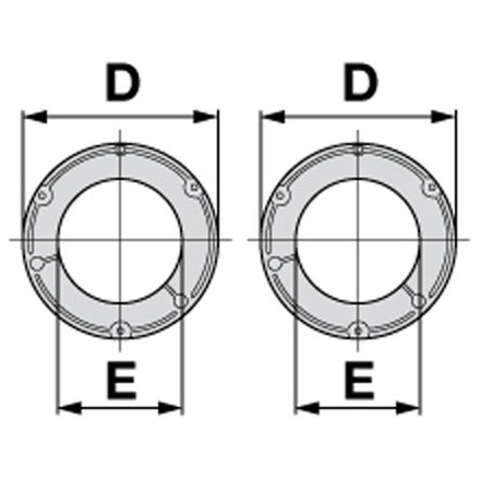 Anello guida per tubo interno S2-N6
