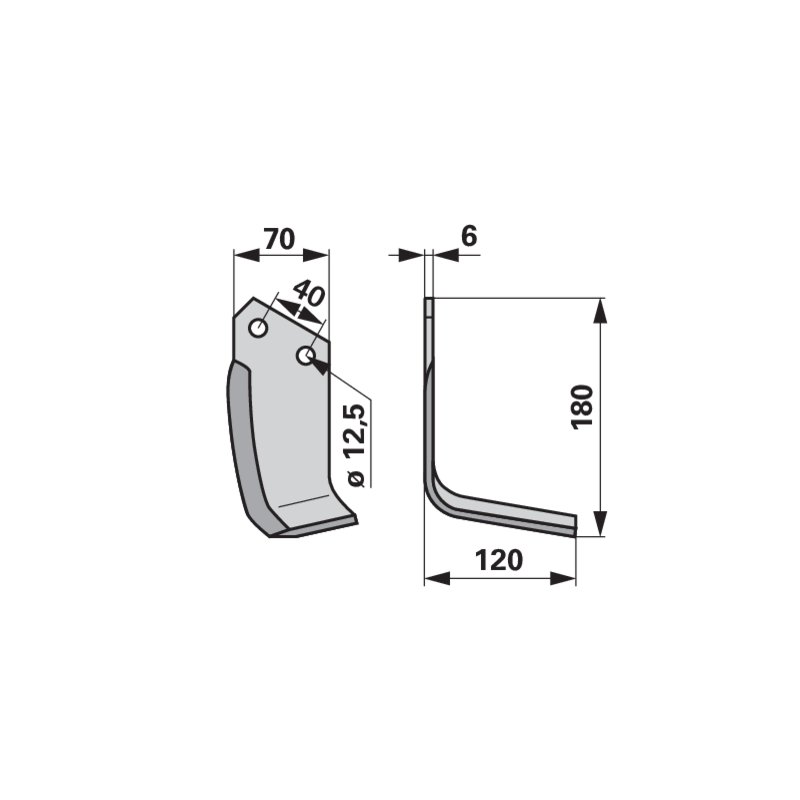 Winkelmesser rechts anstelle von Breviglieri 10303
