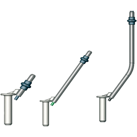 Einhandstecker gerade Dm 31 mm Länge 110mm