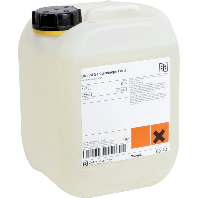 Detergente per attrezzature