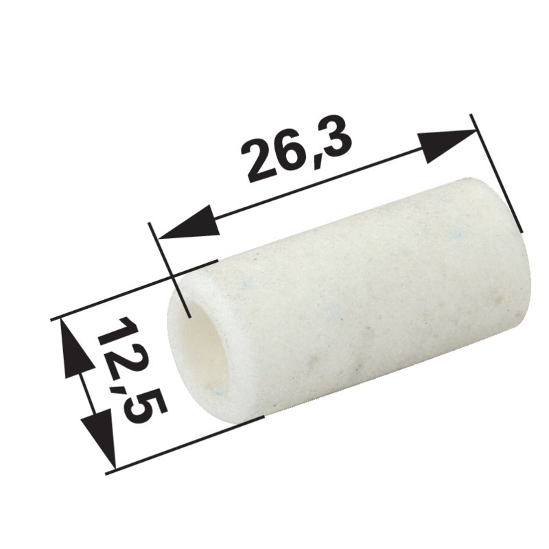 Filtereinsatz L 26,3 mm AD 12,5 passend zu Benzinfilter 00770838 , 00770839 und 00770840